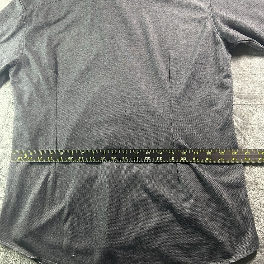 YoungLA Shirt Mens 2XL Button Up Gray Lightweight Stretch Long Sleeve 2XL - Picture 7 of 8